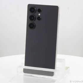 〔中古〕SAMSUNG(サムスン) Galaxy S25 Ultra 256GB チタニウムブラック SCSBD2 Softbank SIMフリー〔258-ud〕