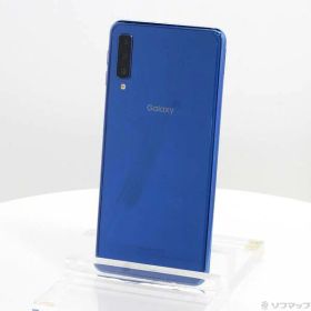 【中古】SAMSUNG(サムスン) GALAXY A7 64GB ブルー SM-A750C 楽天 SIMフリー 【344-ud】
