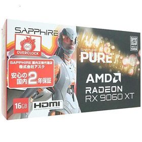 SAPPHIRE SAPPHIRE PURE Radeon RX 9060 XT GAMING OC 16GB 11350-02-20G PCIExp 16GB