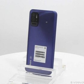 〔中古〕Xiaomi(シャオミ) Redmi Note 10T 64GB ナイトタイムブルー XMSAC1 Softbank SIMフリー〔349-ud〕