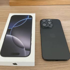 【中古美品】iPhone16 Pro 256GB ブラックチタニウム