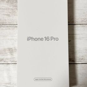 【新品未開封】iPhone 16 Pro 512GB 本体 ナチュラルチタニウム