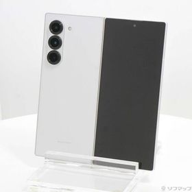 〔中古〕SAMSUNG(サムスン) Galaxy Z Fold6 256GB ホワイト SMF956 SIMフリー〔348-ud〕
