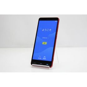 スマートフォン 本体 かんたんスマホ2 A001KC 京セラ softbank 残債なし 32GB レッド