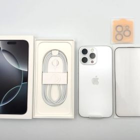 おまけつき！ Apple iPhone16 ProMax 1TB ホワイトチタニウム 交換品 国内正規品 1テラ