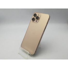【中古】Apple au 【SIMフリー】 iPhone 13 Pro Max 128GB ゴールド MLJ63J/A【大阪堂島】保証期間１ヶ月【ランクC】