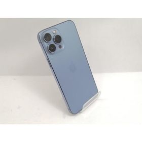 【中古】Apple docomo 【SIMフリー】 iPhone 13 Pro Max 128GB シエラブルー MLJ73J/A【仙台イービーンズ】保証期間１週間【ランクC】