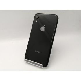 【中古】Apple 国内版 【SIMフリー】 iPhone XR 128GB ブラック MT0G2J/A【広島本通】保証期間１ヶ月【ランクC】