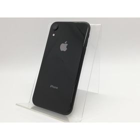 【中古】Apple docomo 【SIMロックあり】 iPhone XR 64GB ブラック MT002J/A【大宮東口】保証期間１週間【ランクC】