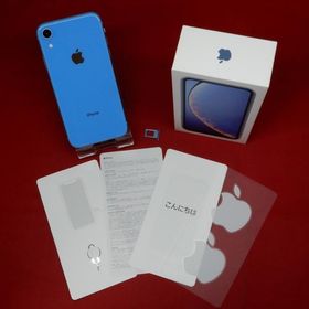Apple MT112J/A iPhoneXR 256GB ドコモSIMロック解除済 ブルー