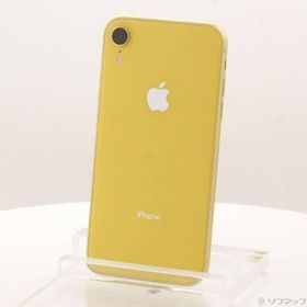 〔中古〕SoftBank iPhoneXR 256GB イエロー NT0Y2J／A SoftBank〔247-ud〕