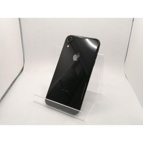 【中古】Apple docomo 【SIMロックあり】 iPhone XR 256GB ブラック MT0V2J/A【川崎駅前】保証期間１ヶ月【ランクC】