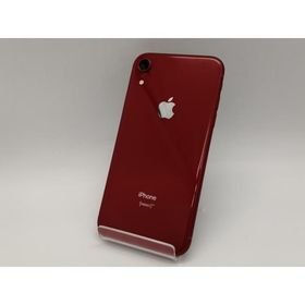 【中古】Apple docomo 【SIMロック解除済み】 iPhone XR 64GB (PRODUCT)RED MT062J/A【広島本通】保証期間１ヶ月【ランクC】