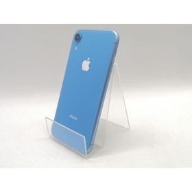 【中古】Apple SoftBank 【SIMロック解除済み】 iPhone XR 128GB ブルー MT0U2J/A【熊本】保証期間１ヶ月【ランクC】