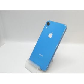 【中古】Apple SoftBank 【SIMロック解除済み】 iPhone XR 128GB ブルー MT0U2J/A【スマーク伊勢崎】保証期間１ヶ月【ランクC】