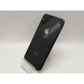 【中古】Apple docomo 【SIMロック解除済み】 iPhone XS Max 256GB スペースグレイ MT6U2J/A【大須アメ横】保証期間１ヶ月【ランクC】