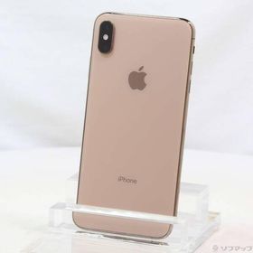 〔中古〕Apple(アップル) iPhoneXS Max 64GB ゴールド MT6T2J／A SoftBank〔276-ud〕