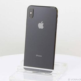 〔中古〕SoftBank iPhoneXS Max 256GB スペースグレイ MT6U2J／A SoftBank〔262-ud〕