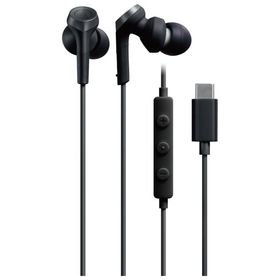 オーディオテクニカ ダイナミック密閉型Type-Cコネクタイヤホン(ブラック) audio-technica ATH-CKS330C-BK 返品種別A