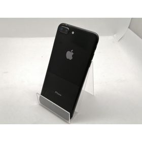 【中古】Apple docomo 【SIMロック解除済み】 iPhone 8 Plus 64GB スペースグレイ MQ9K2J/A【宇田川】保証期間１ヶ月【ランクC】