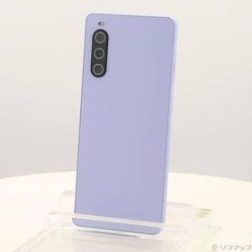 〔中古〕SONY(ソニー) Xperia 10 V 128GB ラベンダー SOG11 au SIMフリー〔258-ud〕