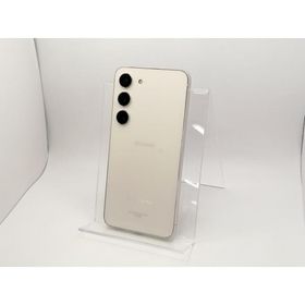 【中古】SAMSUNG docomo 【SIMフリー】 Galaxy S23 クリーム 8GB 256GB SC-51D【柏】保証期間１ヶ月【ランクB】