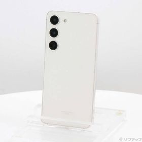 〔中古〕SAMSUNG(サムスン) Galaxy S23 256GB クリーム SCG19 au SIMフリー〔368-ud〕