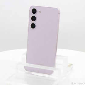 〔中古〕SAMSUNG(サムスン) Galaxy S23 256GB ラベンダー SCG19 au SIMフリー〔251-ud〕