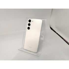 【中古】SAMSUNG au 【SIMフリー】 Galaxy S23 クリーム 8GB 256GB SCG19【東池袋1丁目】保証期間１ヶ月【ランクB】