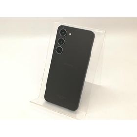 【中古】SAMSUNG docomo 【SIMフリー】 Galaxy S23 ファントムブラック 8GB 256GB SC-51D【秋葉4号】保証期間１ヶ月【ランクB】