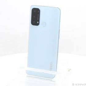 〔中古〕OPPO(オッポ) Reno5 A 128GB アイスブルー A103OP Y!mobile SIMフリー〔251-ud〕