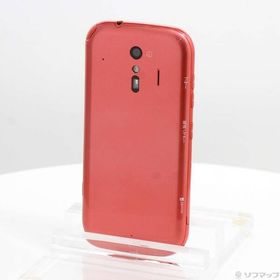 〔中古〕FUJITSU(富士通） らくらくスマートフォン 32GB ピンク F-42A docomoロック解除SIMフリー〔348-ud〕