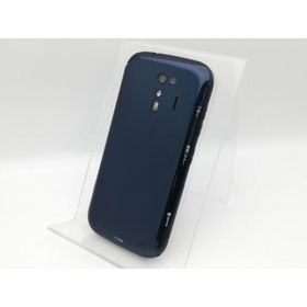 【中古】Fujitsu docomo 【SIMロック解除済み】 らくらくスマートフォン ネイビー 3GB 32GB F-42A【中野】保証期間１週間【ランクC】