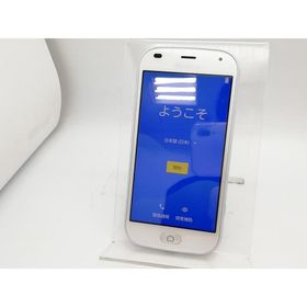 【中古】Fujitsu docomo 【SIMロックあり】 らくらくスマートフォン ホワイト 3GB 32GB F-42A【アリオ倉敷】保証期間１ヶ月【ランクB】