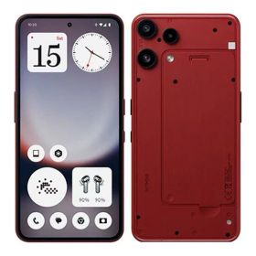 【中古】【安心保証】 Nothing Phone 3a Lite[128GB] 楽天モバイル レッド