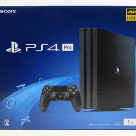 【中古】プレイステーション4 Pro本体 ジェットブラック(HDD 1TB/CUH-7200BB01)