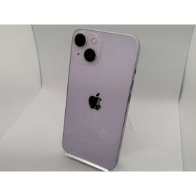 【中古】Apple docomo 【SIMフリー】 iPhone 14 128GB パープル MPUY3J/A【吉祥寺】保証期間１ヶ月【ランクB】