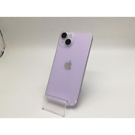 【中古】Apple 国内版 【SIMフリー】 iPhone 14 128GB パープル MPUY3J/A【福岡天神】保証期間１ヶ月【ランクB】