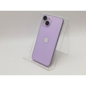 【中古】Apple 国内版 【SIMフリー】 iPhone 14 128GB パープル MPUY3J/A【大宮東口】保証期間１ヶ月【ランクA】