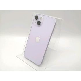 【中古】Apple au 【SIMフリー】 iPhone 14 128GB パープル MPUY3J/A【スマーク伊勢崎】保証期間１ヶ月【ランクB】
