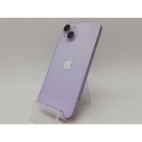 【中古】Apple 国内版 【SIMフリー】 iPhone 14 128GB パープル MPUY3J/A【府中ル・シーニュ】保証期間１ヶ月【ランクA】