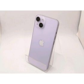 【中古】Apple SoftBank 【SIMフリー】 iPhone 14 128GB パープル MPUY3J/A【三宮駅前】保証期間１ヶ月【ランクA】