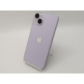 【中古】Apple docomo 【SIMフリー】 iPhone 14 128GB パープル MPUY3J/A【三宮センター】保証期間１ヶ月【ランクA】