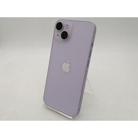 【中古】Apple au 【SIMフリー】 iPhone 14 128GB パープル MPUY3J/A【札幌南2条】保証期間１ヶ月【ランクB】