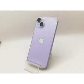 【中古】Apple 楽天モバイル 【SIMフリー】 iPhone 14 128GB パープル MPUY3J/A【戸塚】保証期間１ヶ月【ランクA】
