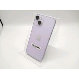 【中古】Apple au 【SIMフリー】 iPhone 14 128GB パープル MPUY3J/A【スマーク伊勢崎】保証期間１ヶ月【ランクA】