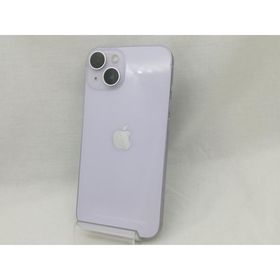 【中古】Apple au 【SIMフリー】 iPhone 14 128GB パープル MPUY3J/A【川崎】保証期間１ヶ月【ランクA】