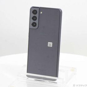 〔中古〕SAMSUNG(サムスン) Galaxy S21 5G 256GB ファントムグレー SC-51B docomoロック解除SIMフリー〔348-ud〕