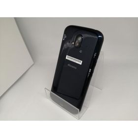 【中古】Fujitsu docomo 【SIMフリー】 らくらくスマートフォン ネイビー 4GB 64GB F-52B【OSU301】保証期間１ヶ月【ランクC】