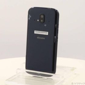 〔中古〕FCNT らくらくスマートフォン 64GB ネイビー F-52B docomo SIMフリー〔349-ud〕